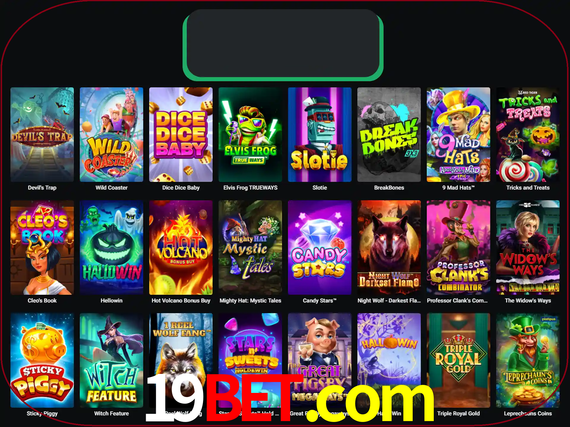 Procure por seus amados jogos de slot.